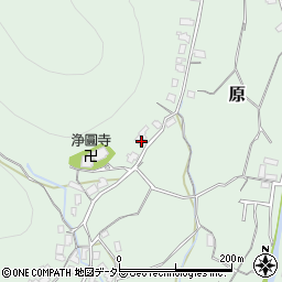 大阪府高槻市原541周辺の地図