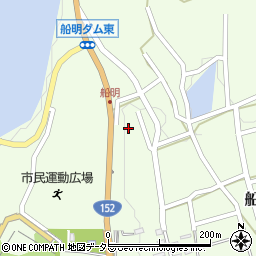 静岡県浜松市天竜区船明271周辺の地図