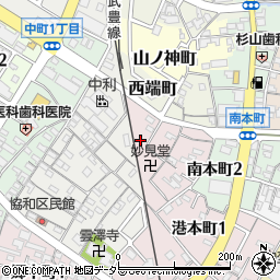 愛知県半田市妙見町45周辺の地図