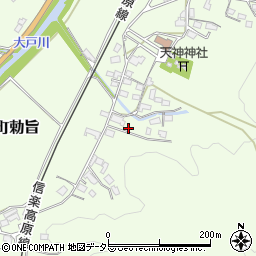 滋賀県甲賀市信楽町勅旨569周辺の地図