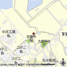 兵庫県加西市下宮木町704周辺の地図