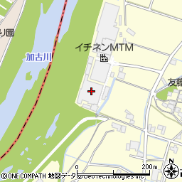 兵庫県加東市西古瀬1011周辺の地図