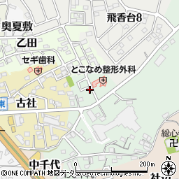 ワタリ調剤薬局常滑店周辺の地図