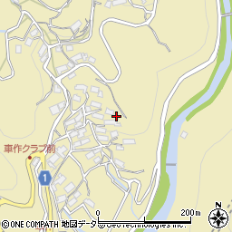 大阪府茨木市車作周辺の地図