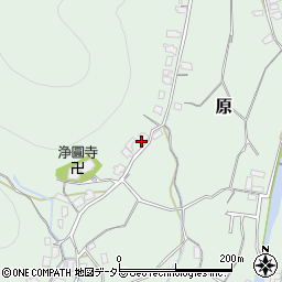 大阪府高槻市原543周辺の地図