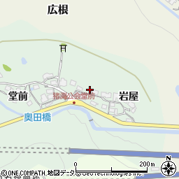 兵庫県猪名川町（川辺郡）猪渕周辺の地図