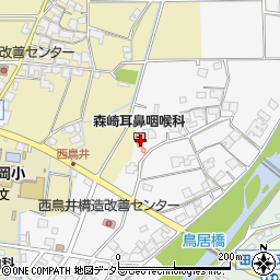 兵庫県たつの市神岡町西鳥井95周辺の地図