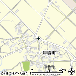 三重県鈴鹿市津賀町661周辺の地図