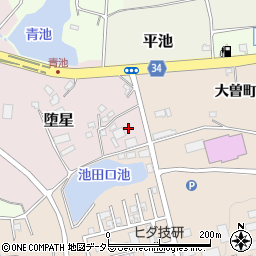 愛知県常滑市堕星13周辺の地図