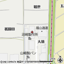 京都府久世郡久御山町市田大領2-2周辺の地図