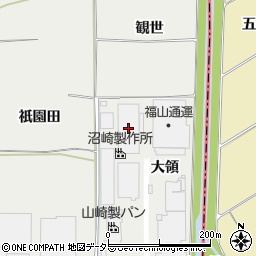 沼崎製作所周辺の地図