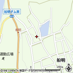 静岡県浜松市天竜区船明261周辺の地図