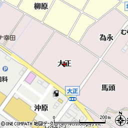 愛知県幸田町（額田郡）高力（大正）周辺の地図