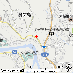 静岡県伊豆市湯ケ島2787-3周辺の地図