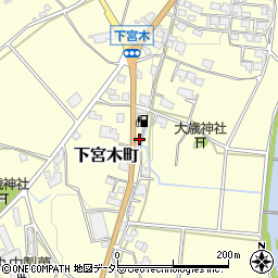 兵庫県加西市下宮木町459周辺の地図
