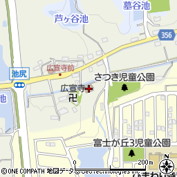 兵庫県三田市池尻710周辺の地図