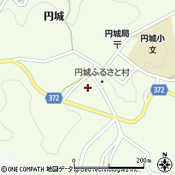 岡山県加賀郡吉備中央町円城215周辺の地図