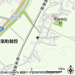 滋賀県甲賀市信楽町勅旨582周辺の地図