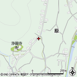 大阪府高槻市原555周辺の地図