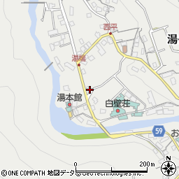 静岡県伊豆市湯ケ島1635周辺の地図
