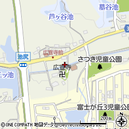 兵庫県三田市池尻425周辺の地図