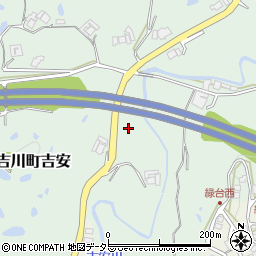 兵庫県三木市吉川町吉安276周辺の地図