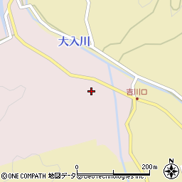 愛知県新城市日吉青木林周辺の地図