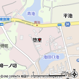 〒479-0022 愛知県常滑市堕星の地図