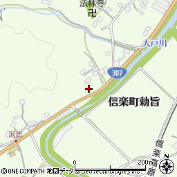滋賀県甲賀市信楽町勅旨1862周辺の地図