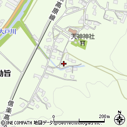 滋賀県甲賀市信楽町勅旨526周辺の地図
