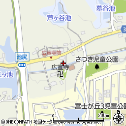 兵庫県三田市池尻429周辺の地図