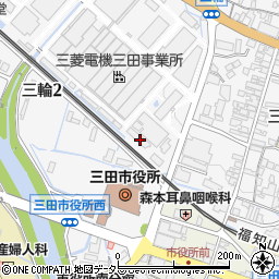 メルコモビリティーソリューションズ株式会社　三田事業所周辺の地図