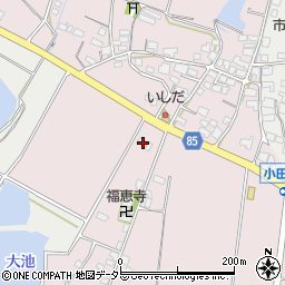 兵庫県小野市福住町74周辺の地図