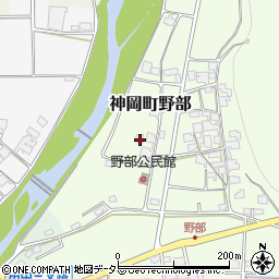 兵庫県たつの市神岡町野部112-1周辺の地図