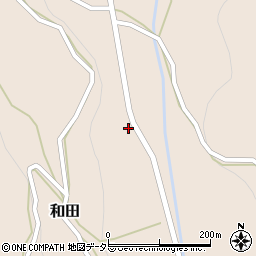 岡山県加賀郡吉備中央町和田433周辺の地図