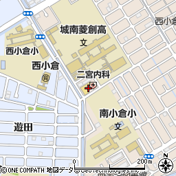 宇治西小倉郵便局周辺の地図