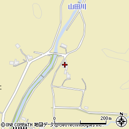 兵庫県三田市山田292周辺の地図