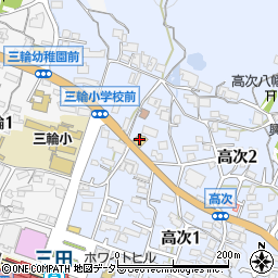ガスト三田店周辺の地図