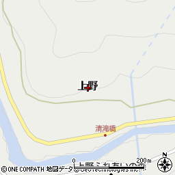 静岡県浜松市天竜区上野周辺の地図