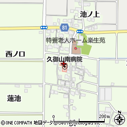 久御山南病院周辺の地図