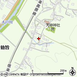 滋賀県甲賀市信楽町勅旨519周辺の地図