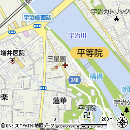 京都府宇治市宇治蓮華14周辺の地図