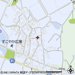 兵庫県加西市西長町863周辺の地図