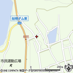 静岡県浜松市天竜区船明249周辺の地図