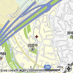 東大寺自治会集会所周辺の地図