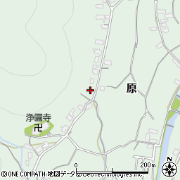 大阪府高槻市原551周辺の地図