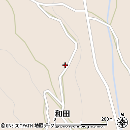 岡山県加賀郡吉備中央町和田388周辺の地図