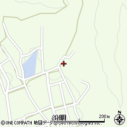 静岡県浜松市天竜区船明573周辺の地図