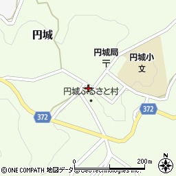 岡山県加賀郡吉備中央町円城727周辺の地図