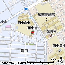 西小倉周辺の地図